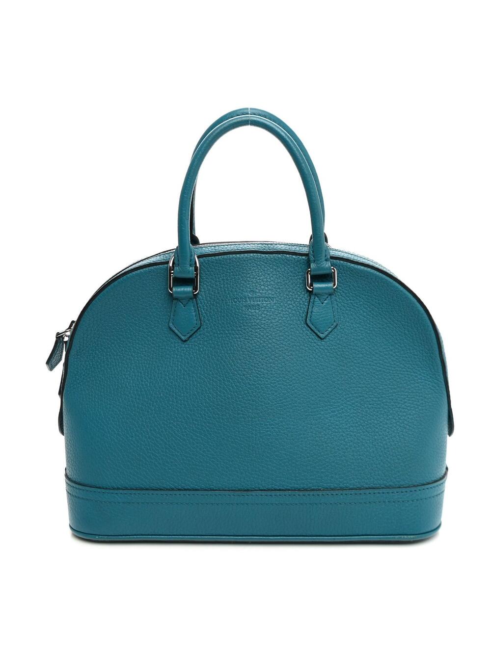 Louis Vuitton Taurillon Alma Pm Bleu #322477L12B